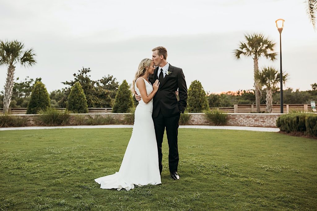 Bride and groom photos at The Henderson Beach Resort and Spa in Destin, Florida