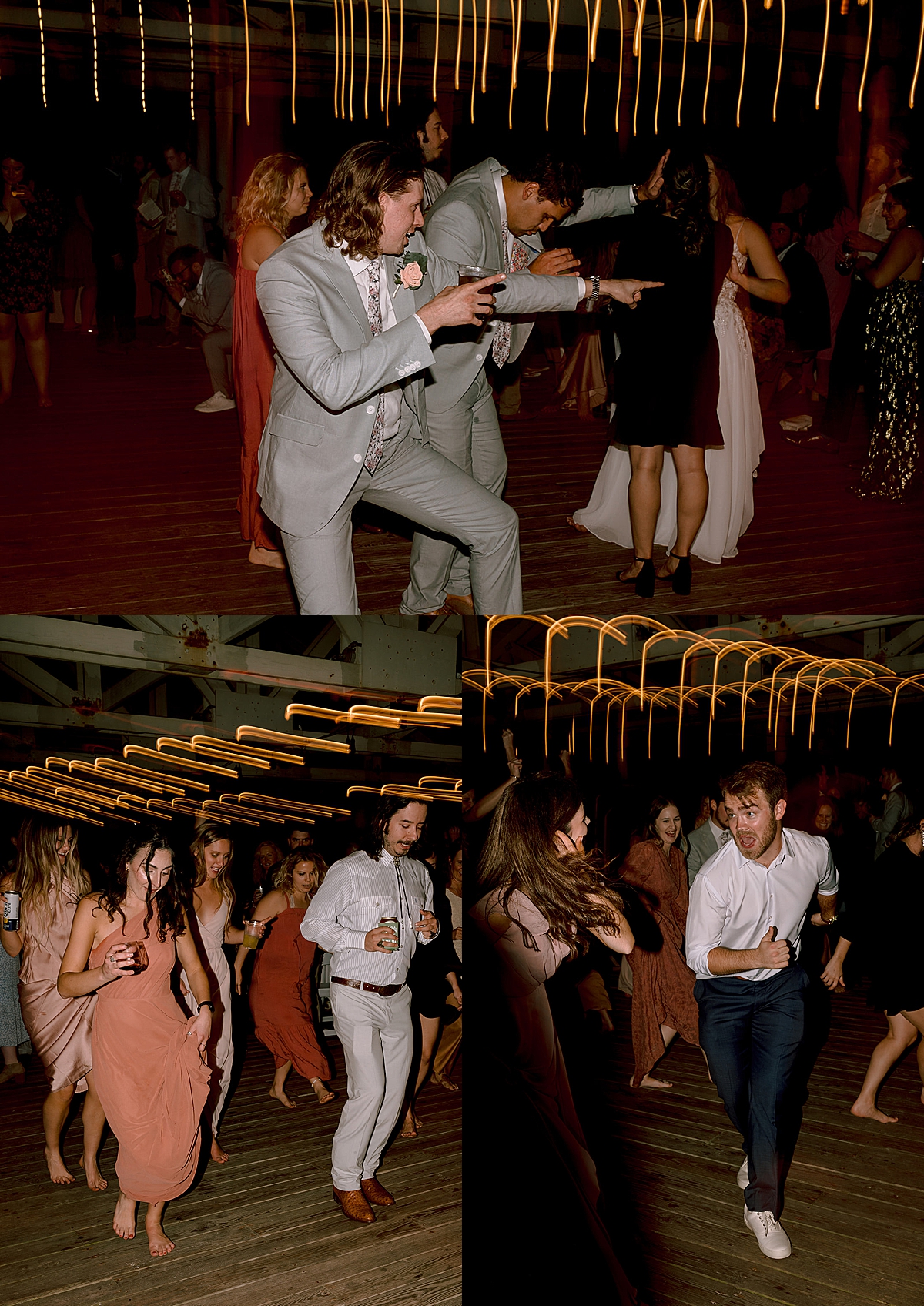 guests dancing at reception by Emily burns photo 